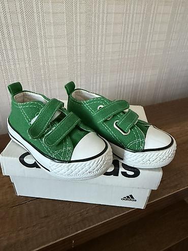 converse canta: Uşaq idman ayaqqabısı – Minican brendi - Rəng: Yaşıl, kontrast ağ — 3