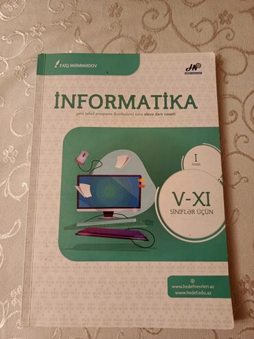 2 ci sinif informatika is defteri pdf: Hədəf İnformatika Dərs vəsaiti. Çox səliqəli işlədilib cırığı yoxdur