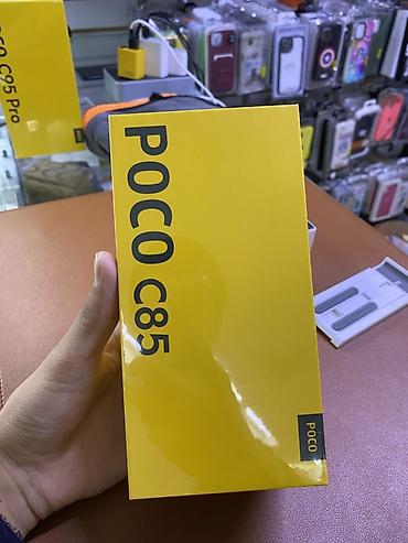 apple watch 4 цена в бишкеке: Poco C85, Новый, 256 ГБ, цвет - Черный, 2 SIM — 1