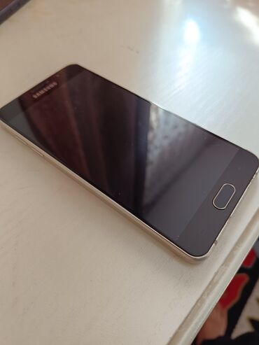 samsung a5 2017: Samsung Galaxy A5 2016, Б/у, 16 ГБ, цвет - Желтый, 2 SIM