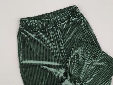 hello kity spodnie: Velour, Material trousers for women, size S
