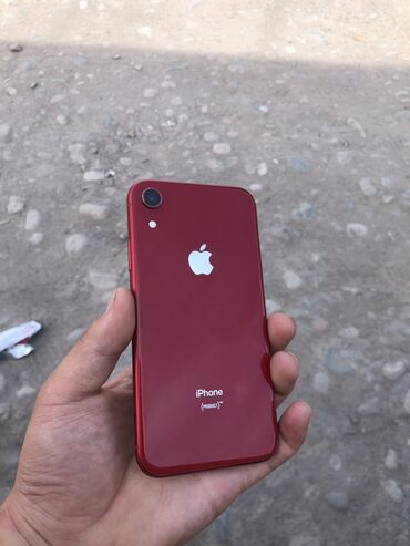 дисплей 6s: IPhone Xr, Б/у, 64 ГБ, Красный, Чехол, 100 %