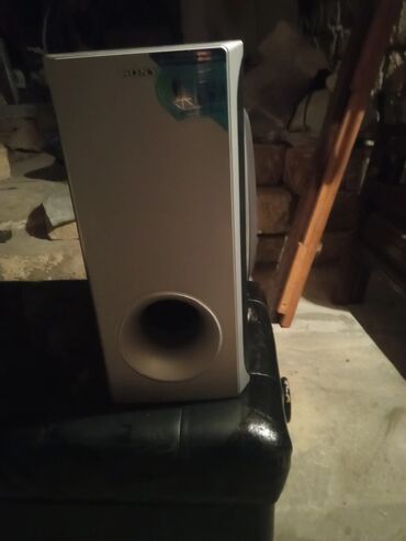 Dinamiklər və kolonkalar: Yeni Sony Kolonka, Növ - Sabvufer, rəng - Gümüşü — 1