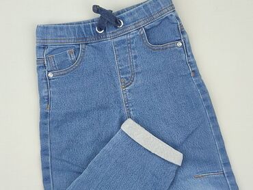 slim fit jeans: Spodnie jeansowe, SinSay, 3-4 lat, 104, stan - Zadowalający