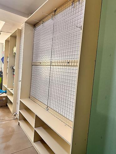 Оборудование для магазинов: Mağaza üçün vitrin stendi və şəbəkəli asma sistemi - Modul tipli — 3