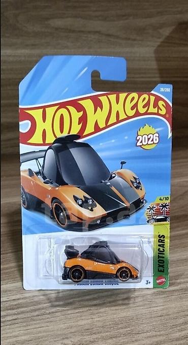 İncəsənət və kolleksiyalar: Hot Wheels – Pagani Zonda Cinque (Exoticars seriyası) - Brend: Hot — 1