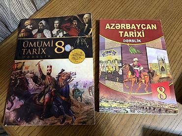 Kitablar və jurnallar: Məhsul: 8-ci sinif tarix dərslikləri dəsti - Ümumi Tarix – 8-ci sinif — 1