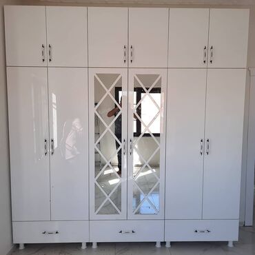 Sifarişlə mətbəx mebeli: Sifarişlə mətbəx dəsti, Özü çəkən petlələr, MDF, Kredit yoxdur — 14