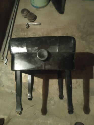 Pufiklər: İşlənmiş, Pufik oturacaq, Süni dəri, rəng - Qara — 4