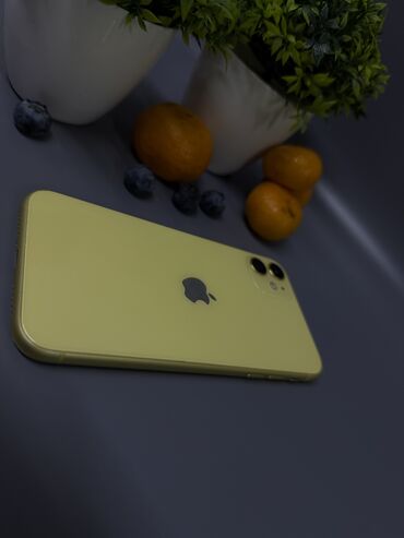 Apple iPhone: IPhone 11, Б/у, 64 ГБ, Желтый, 78 % — 3