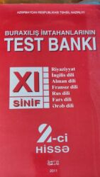 Testlər: Kitablar satıram — 5