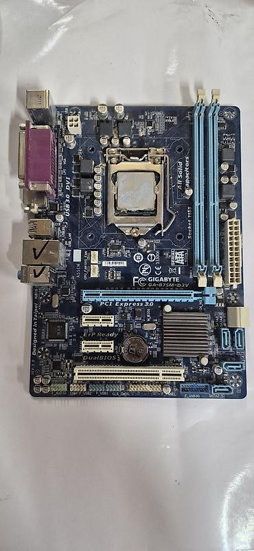 ddr4 ecc: Материнская плата GIGABYTE GA-B75M-D3V (REV 1.2), форм‑фактор mATX — 1