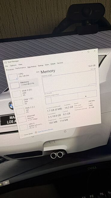 Masaüstü kompüterlər və iş stansiyaları: Masaüstü oyun/ofis kompüteri – hazır işlək sistem Komponentlər: -SSD — 6
