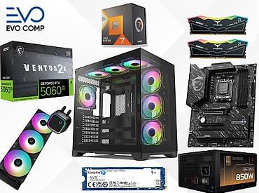 ddr5 ram: Evo Gaming PC Ventus RTX 5060 Ti 8GB | Ryzen 7 7800X3D | 32GB | 1TB — 1