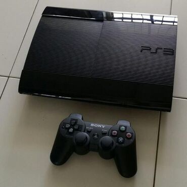 купить плейстейшен 4 недорого: КАРАКОЛ. PlayStation 3 Super slim в хорошем состоянии в комплекте 1