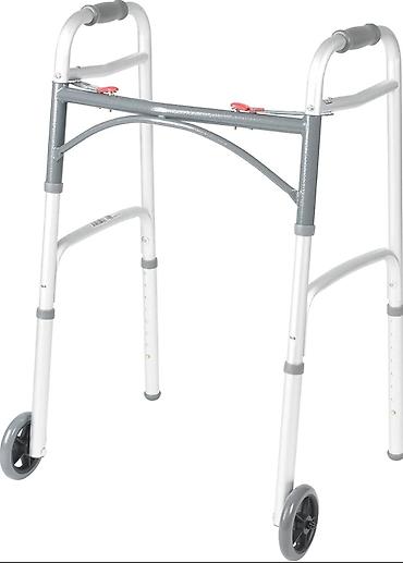 cəlik nədir: Təkərli rollator (gəzinti çərçivəsi) Az istifadə olunub, əla — 1