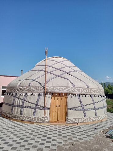 Продажа юрт: Продажа юрты, Каркас Деревянный, 100 баш, Диаметр: 7 метров — 4