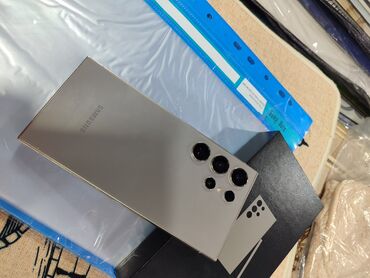 магнитофоны для авто: Samsung Galaxy S24 Ultra, 256 ГБ, түсү - Боз, 2 SIM