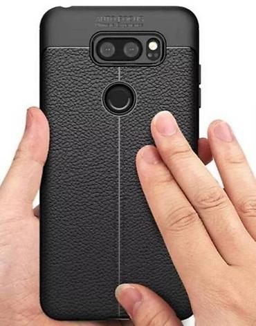 чехлы мех: Чехол бампер для LG V30, кожа, размер чехла 15,1 см х 7,5 см — 2