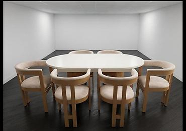 Qonaq otağı üçün, İşlənmiş, Kvadrat masa, 6 stul lalafo.az -da Qonaq otağı üçün, İşlənmiş, Kvadrat masa, 6 stul
