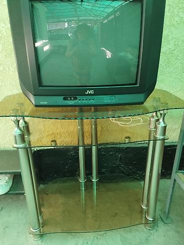 прием телевизора: Объявление не мое. звонить по номеру Телевизор JVC с тумбой и — 1