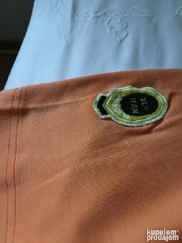 Majice: Interesantna sportska plava majca sa narandžastim rukavima, kvalitetan na lalafo.rs — 8 Majice: Interesantna sportska plava majca sa narandžastim rukavima, kvalitetan — 8