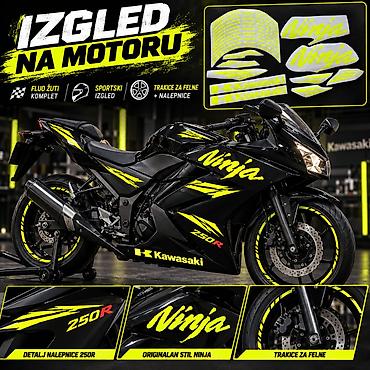 kn filter: Kawasaki Ninja 250R Komplet Nalepnica- 2859 Osvežite izgled svog — 3
