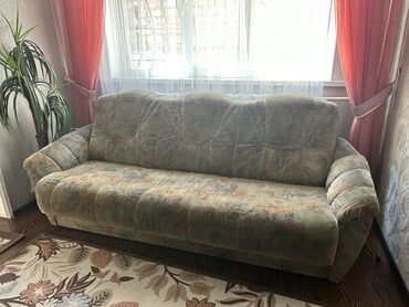 купить диван бу недорого: Прямой диван, Б/у