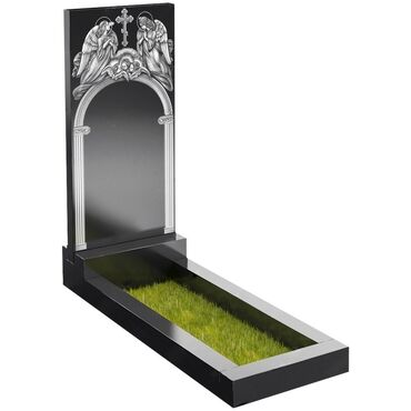 Ритуальные услуги: Изготовление оградок, Изготовление крестов, Изготовление овалов с фото | Мозаика, Мрамор, Мраморная крошка | Оформление — 7