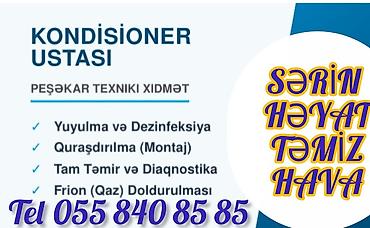ремонт в квартире: Kondisioner ustası – peşəkar texniki xidmət Təklif olunan xidmətlər — 1