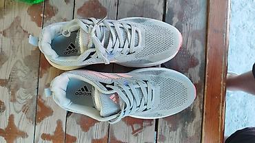 adi: Кроссовки, 40, Adidas, Новый, цвет - Серый, Платная доставка — 1