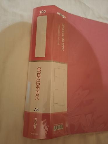 prodaja globus bife: Midgo Office Clear Book – A4, tam 100 ciblİ, yenidir — 2