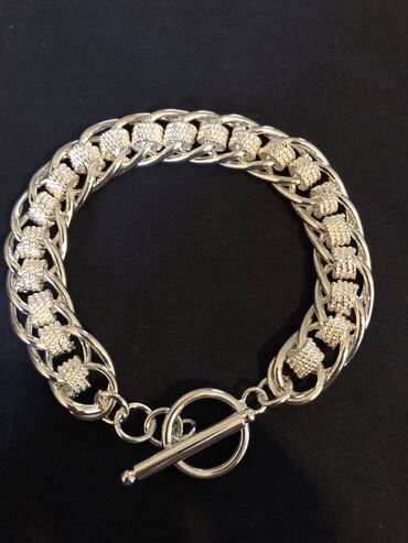 pancir rad srebro: Chain bracelet, Material: Silver