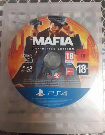 ddr 4: PS4 DİSKİ.MAFİA DEFİNİTİVE EDİTİON.MARAQLI OYUNDUR.Azadlıq metrosuna
