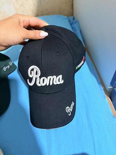 capa: Kepka, Prada, İşlənmiş, rəng - Qara, One size — 4