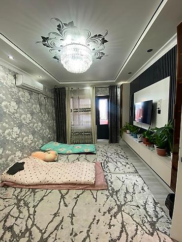 Продажа квартир: 4 комнаты, 80 м², Дордой Плаза ТРЦ 105 серия, 8 этаж, Евроремонт — 2