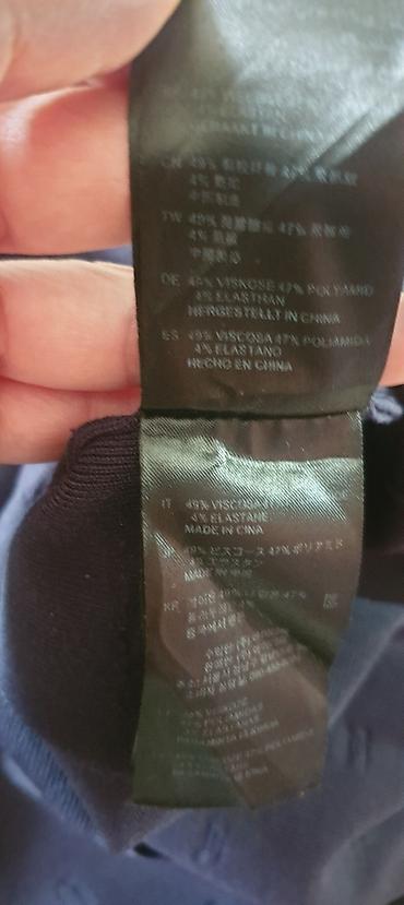 ps baletanke: SANDRO Paris polo knit haljina. Teget boje, polo model sa kragnicom i — 4