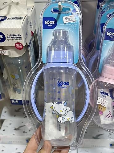 avent бутылочки: Пластиковая детская бутылочка Wee Baby с ручками. - Объем: 270 мл (9 — 1