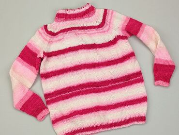 sweterek różowy dla niemowlaka: Sweterek, 5-6 lat, 104-110 cm, stan - Dobry