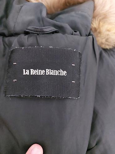 santa barbara saat: La Reine Blanche qadın uzun qara üst geyimi - Model: AIPLFW16 BLACK – — 3