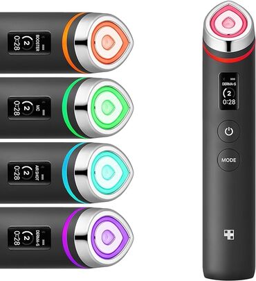 Другое: Многофункциональный прибор для ухода за кожей лица с LED‑подсветкой и