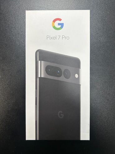 телефон а 7: Google Pixel 7 Pro, Б/у, 128 ГБ, цвет - Черный