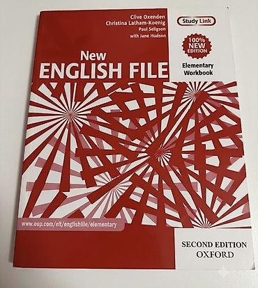 iş dəftəri: Məhsul: New English File – Elementary (Second Edition), Oxford — 2