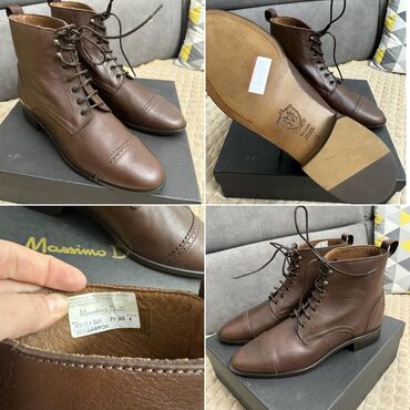 деми ботинки женские: Ботинки, 40, Massimo Dutti, Новый, цвет - Коричневый