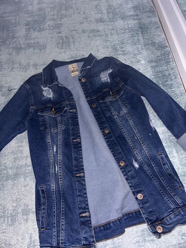 detskie rubashki s korotkim rukavom: Женская куртка S (EU 36), цвет - Синий