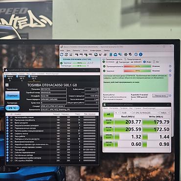 thunderbolt display: 500gb Toshiba DT01ACA050 sata3 рабочий 100% на проверку 2 недели — 4