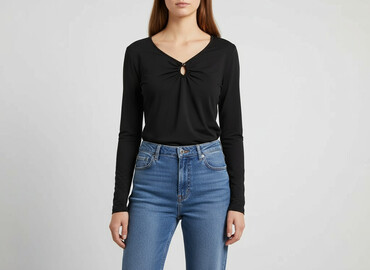 kamizelka damska długa mohito: Mohito, Women's blouse, size M