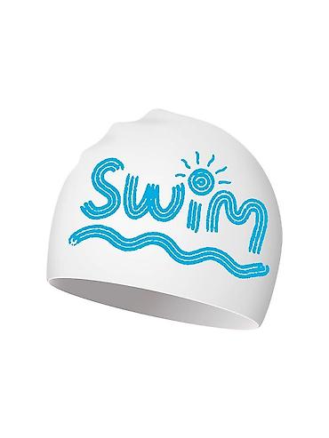 Бассейны: Шапочки силиконовые для плаванья SWIM — 7