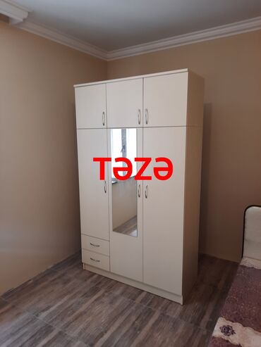 Шкафы: Шифоньер, Новый, 3 двери, Распашной, Прямой шкаф, Азербайджан