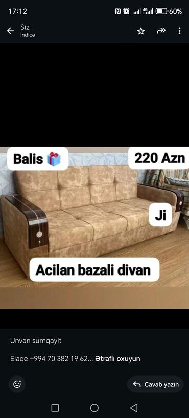 apşifka taxta: Di̇van-kravat, Açılan, Bazasız, Vеlur parça, Çatdırılma yoxdur